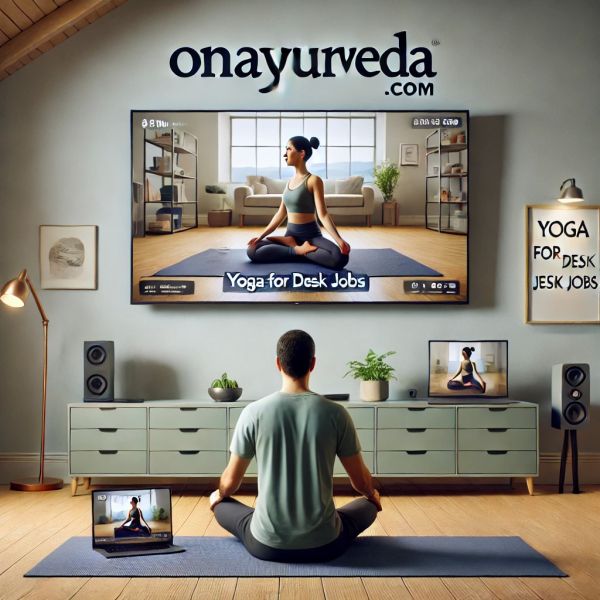 Enhance Focus and Productivity With Relaxing Yoga for Desk Jobs