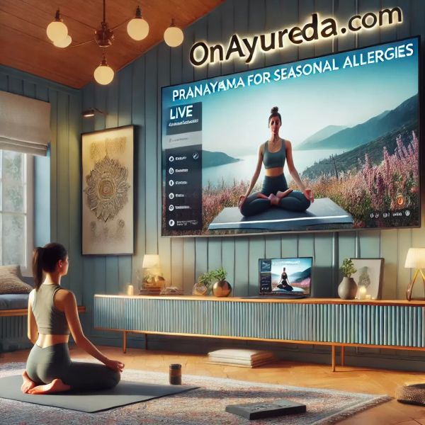 Improve Breathing and Boost Immunity With Pranayama for Seasonal Allergies