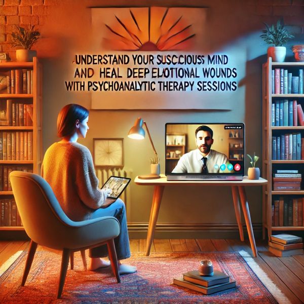 Understand Your Subconscious Mind and Heal Deep Emotional Wounds with Psychoanalytic Therapy Sessions