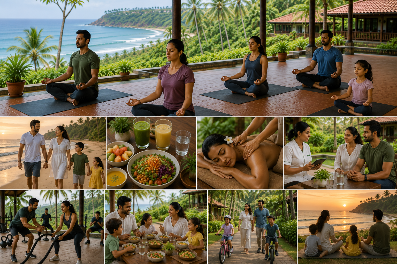 3 Days Couples and Family Wellness Package in Kovalam, Keralam, India