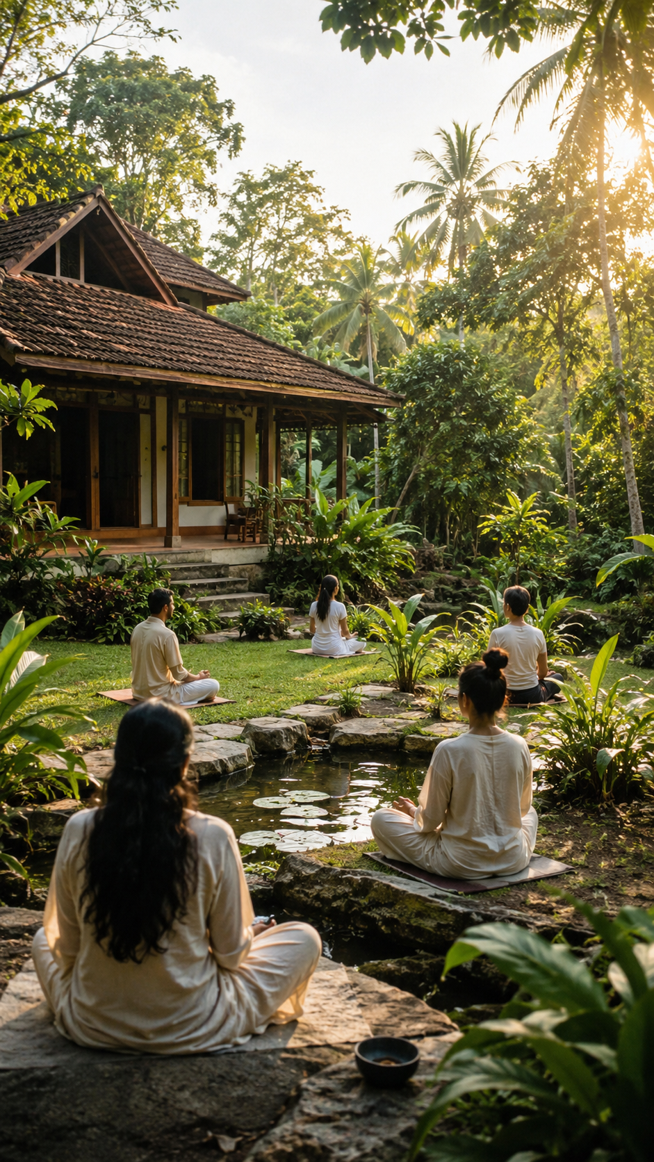 5 Days Spiritual Retreat Escape in Thiruvananthapuram, Keralam, India