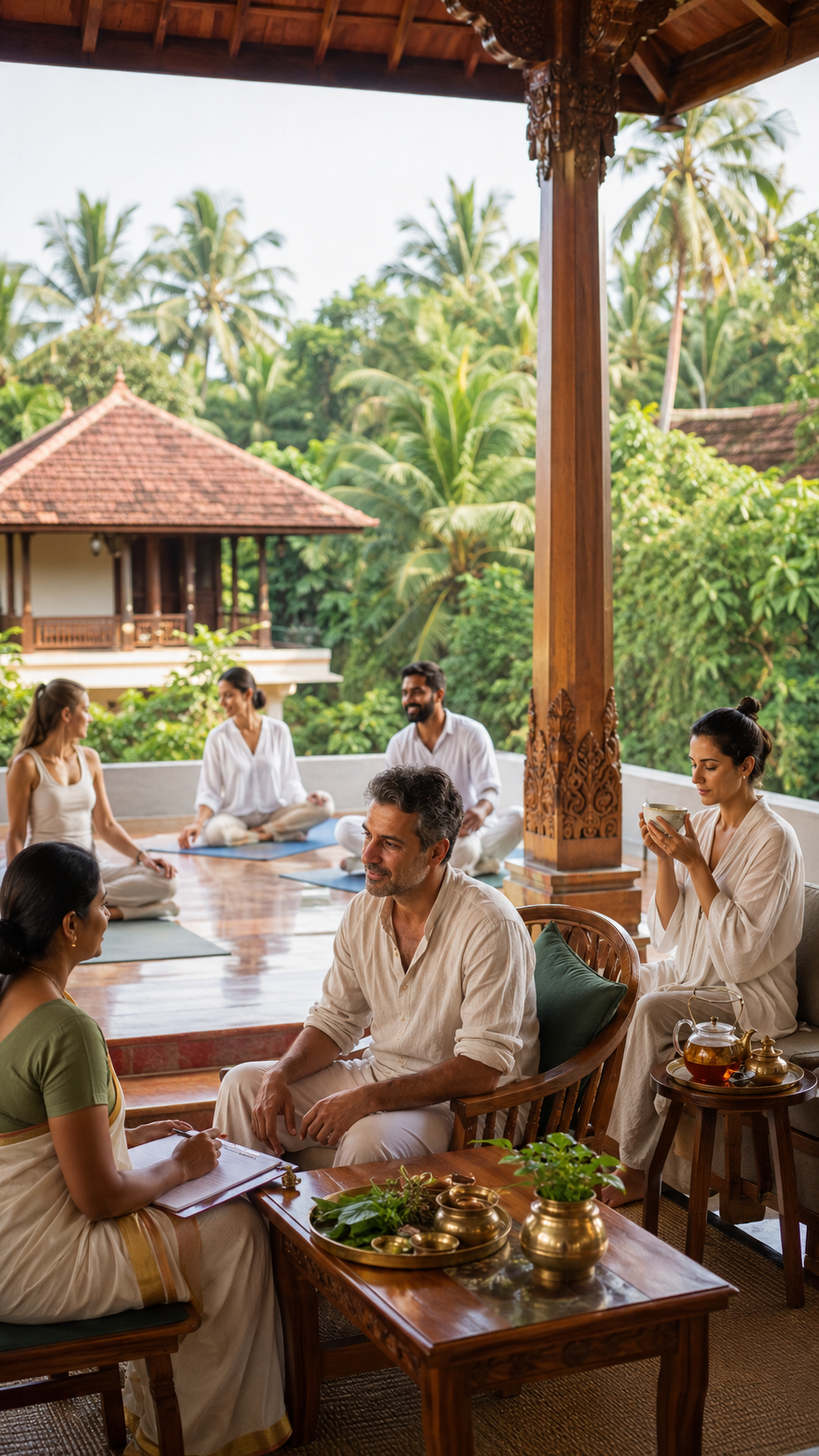 7 Days Ayurveda Retreat Program in Thiruvananthapuram, Keralam, India