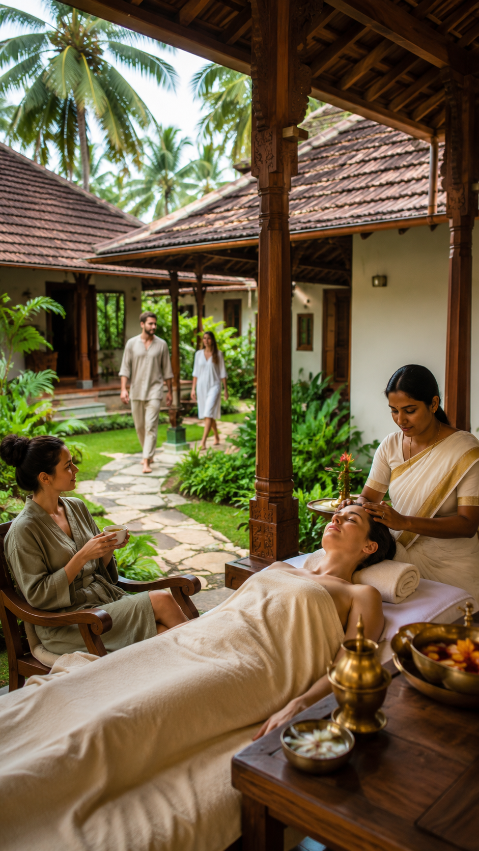 5 Days Ayurveda Retreat Escape in Thiruvananthapuram, Keralam, India