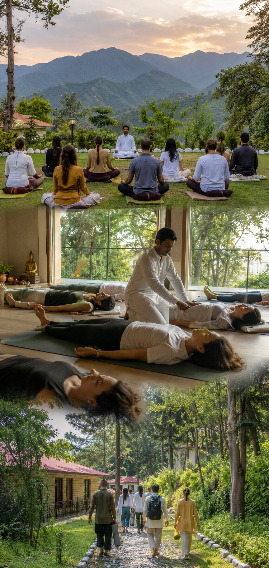 28 Days Complete Stress Relief Retreat Journey in Dehradun, Uttarakhand, India