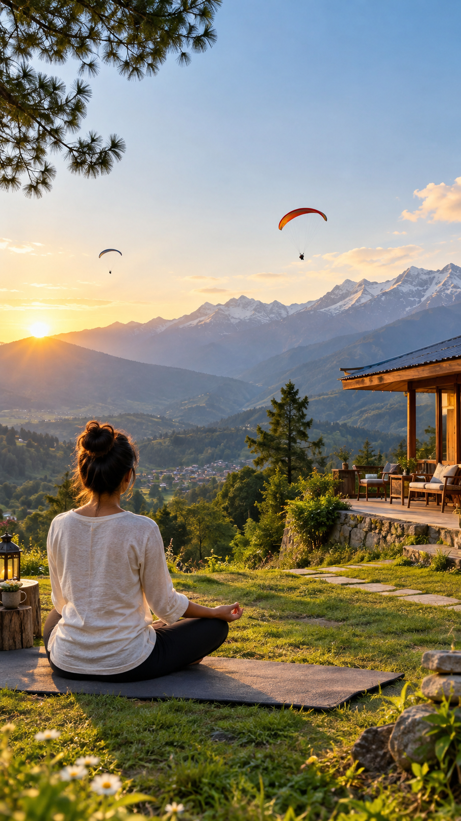 5 Day Luxury Yoga, Ayurveda & Himalayan Wellness Program in Bir, Himachal Pradesh, India