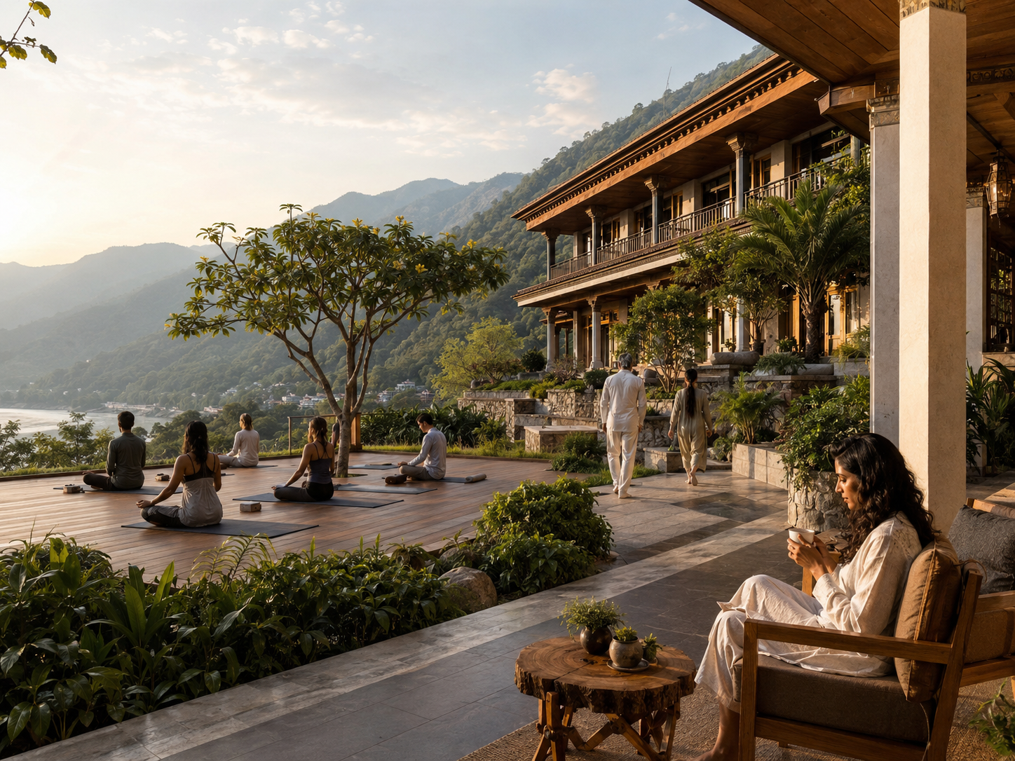 7 Days Luxury Retreat Program in Rishikesh, Uttarakhand, India