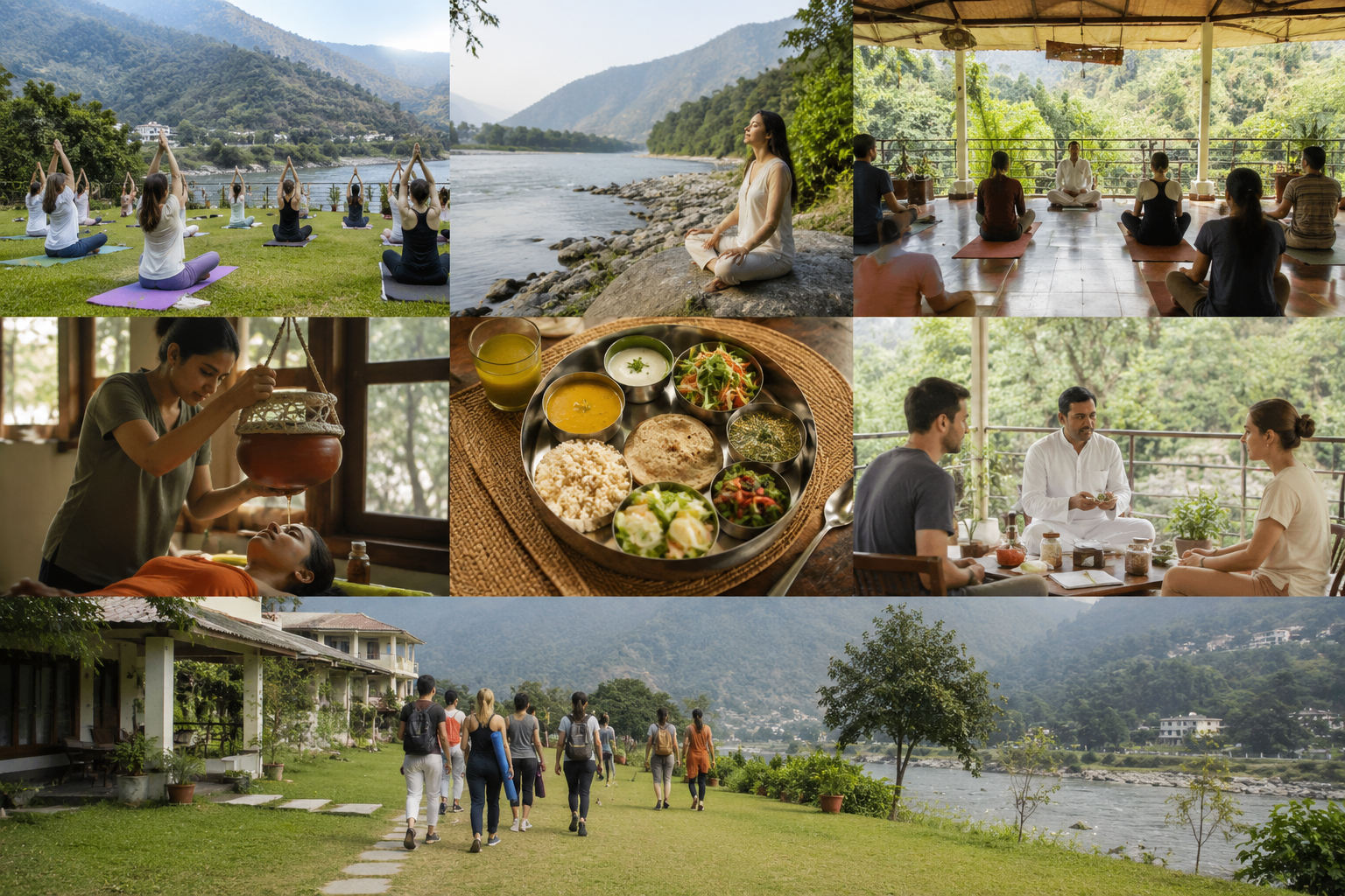 7 Days Naturopathy Retreat Program in Rishikesh, Uttarakhand, India
