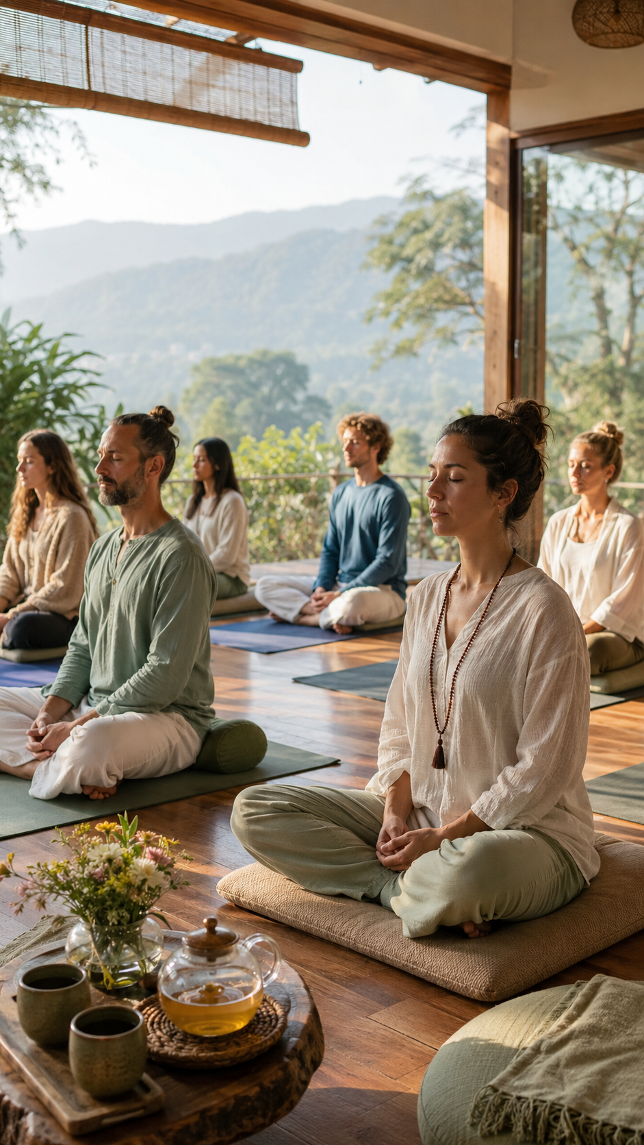 28 Days Complete Buddhist Meditation Retreat Journey in Dehradun, Uttarakhand, India
