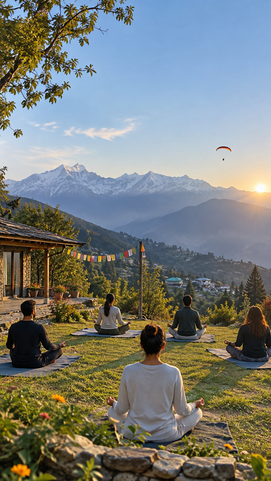 14 Day Luxury Ayurveda, Yoga & Exclusive Himalayan Wellness Retreat in Bir, Himachal Pradesh, India