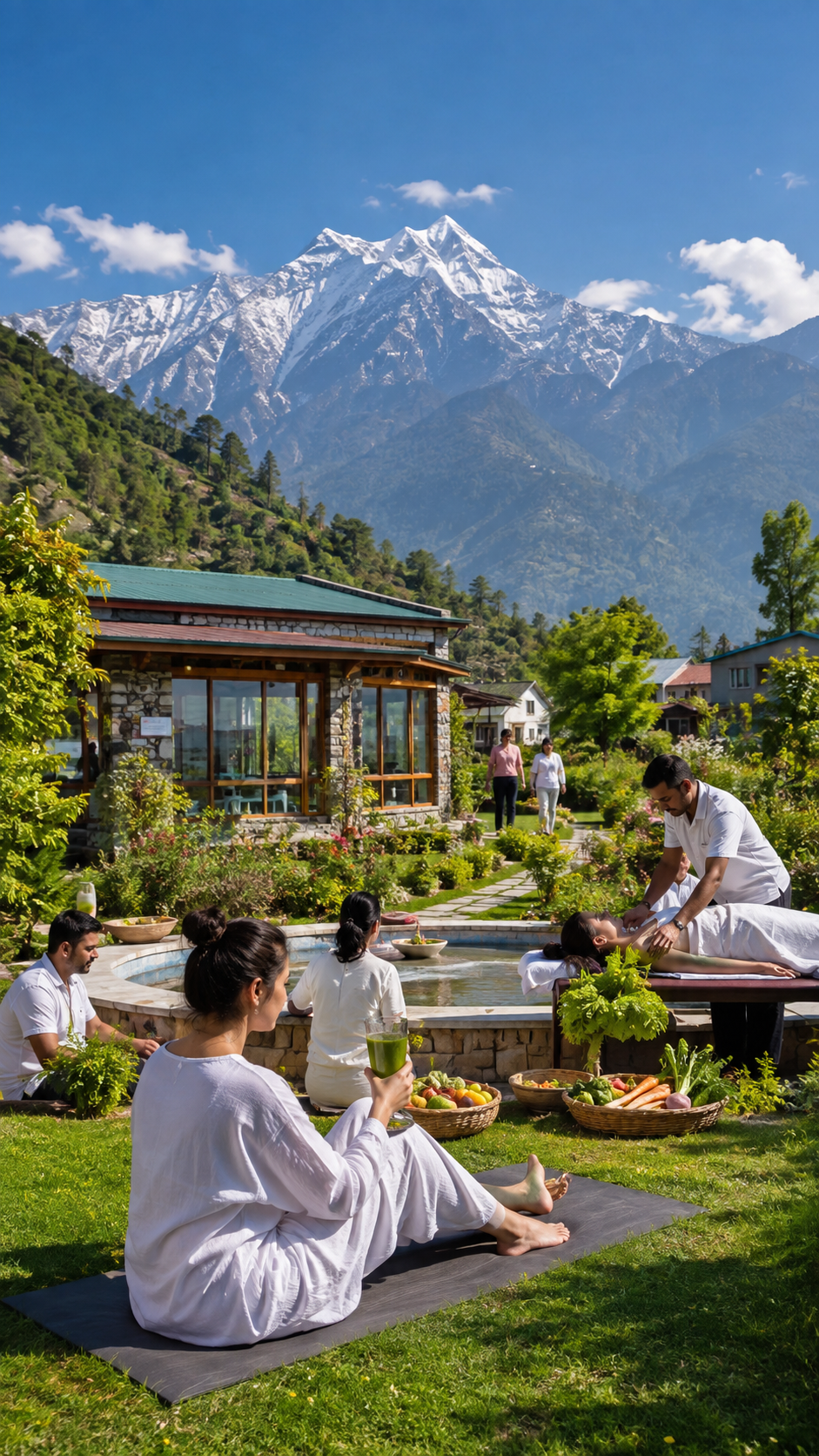 21 Days Naturopathy Retreat Transformation Program in Dharmshala, Himachal Pradesh, India