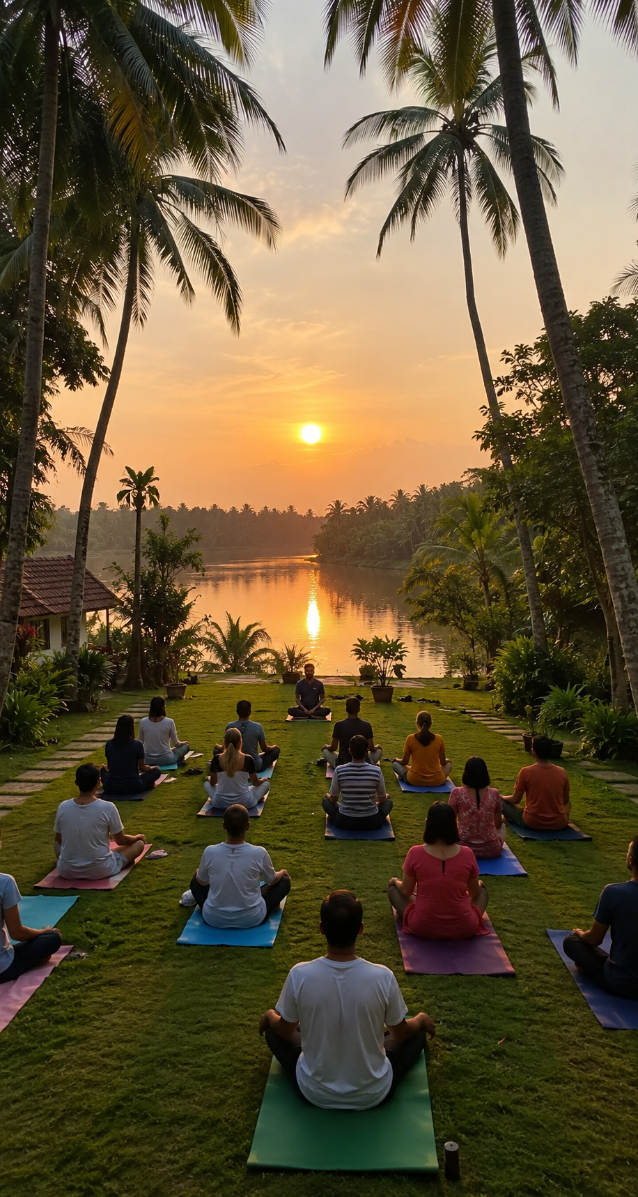 28 Days Complete Buddhist Meditation Retreat Journey in Thiruvananthapuram, Keralam, India