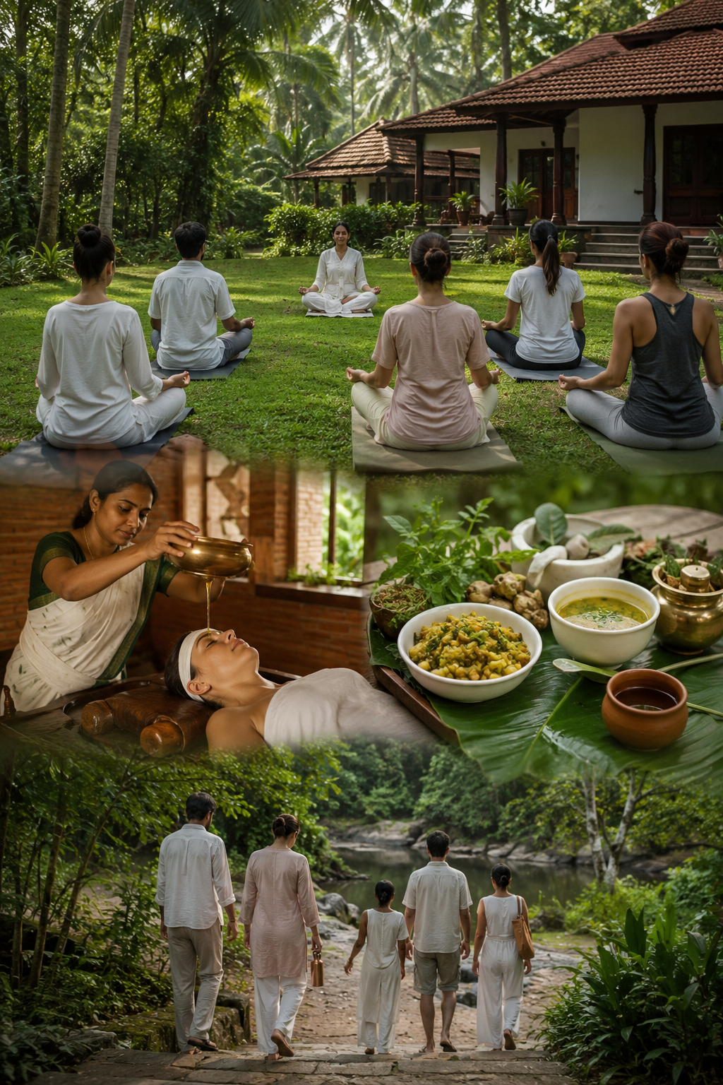 28 Days Complete Body Purification Retreat Journey in Thiruvananthapuram, Keralam, India