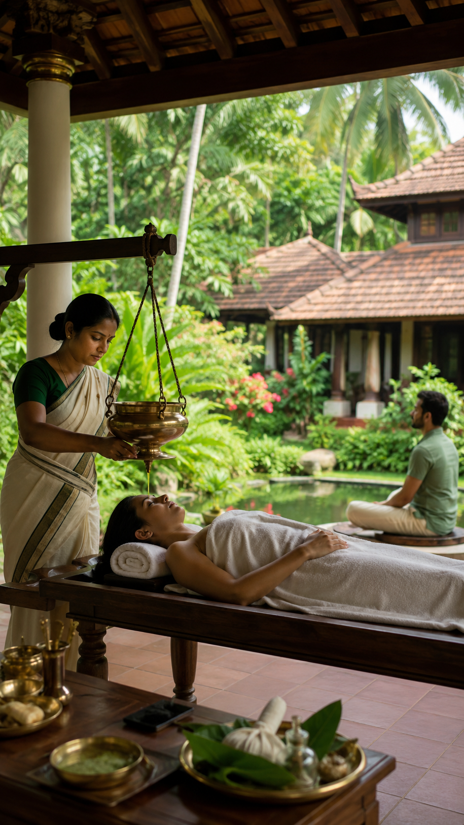 5 Days Panchakarma Retreat Escape in Thiruvananthapuram, Keralam, India