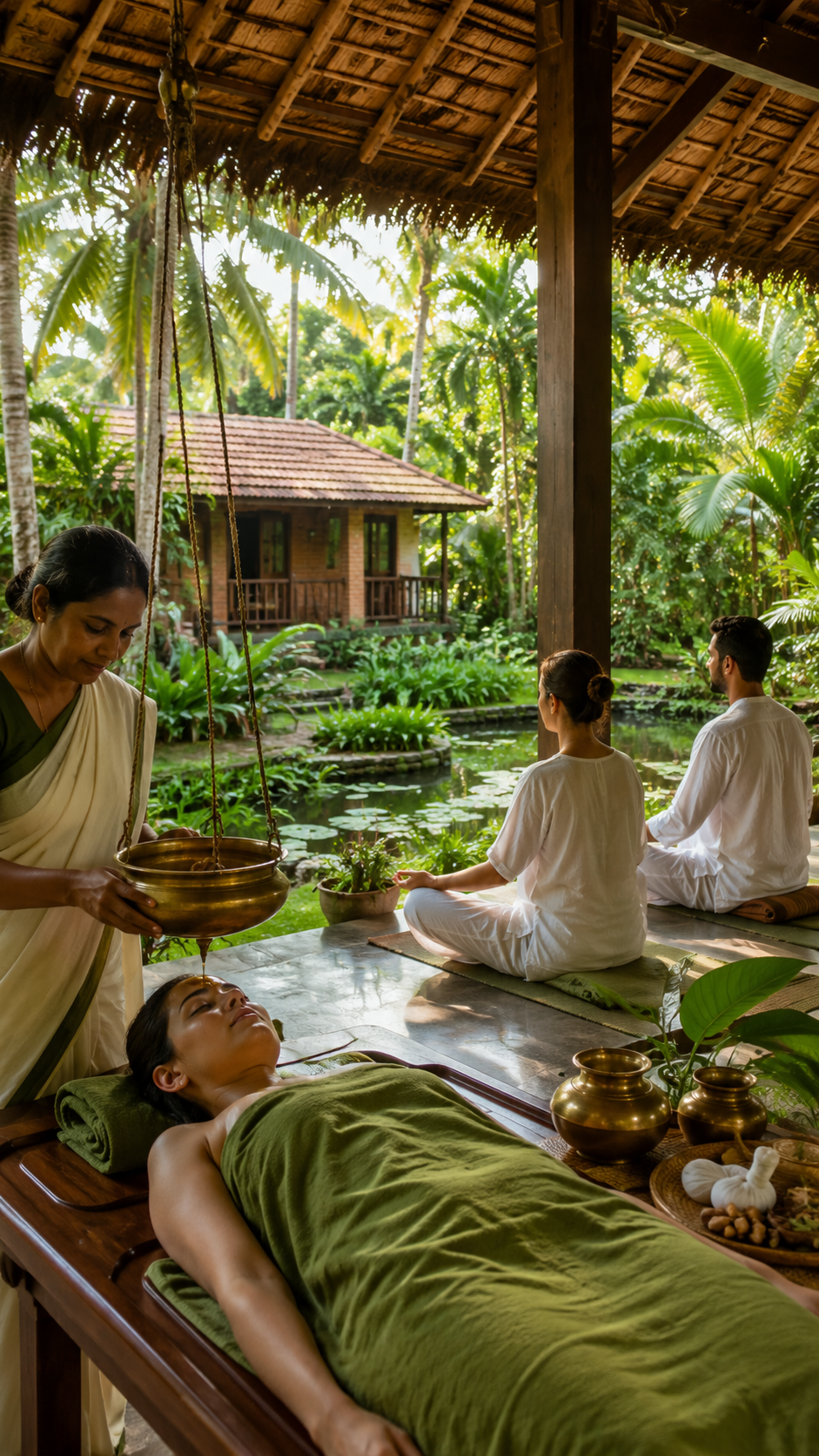 5 Days Ayurveda Rejuvenation Retreat Escape in Thiruvananthapuram, Keralam, India