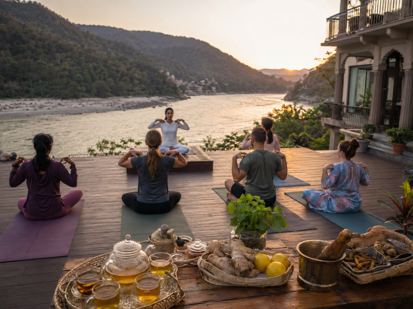 28 Days Complete Immunity Booster Journey in Rishikesh, Uttarakhand, India