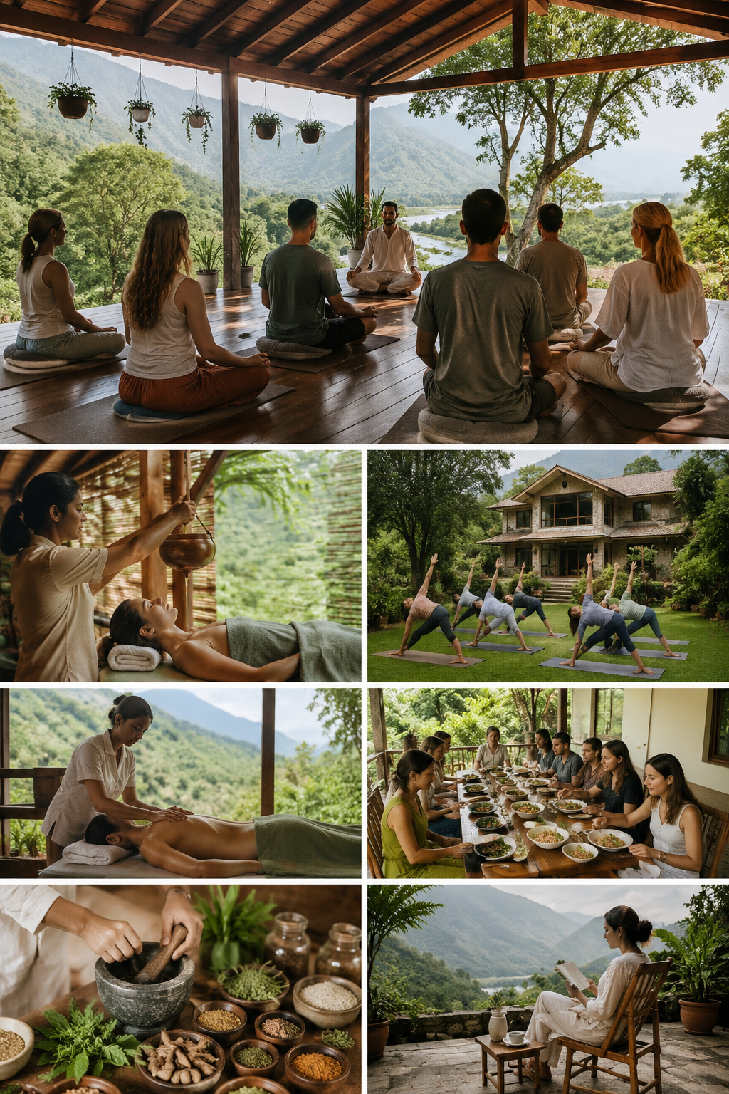 28 Days Complete Ayurveda Wellness Retreat Journey in Dehradun, Uttarakhand, India
