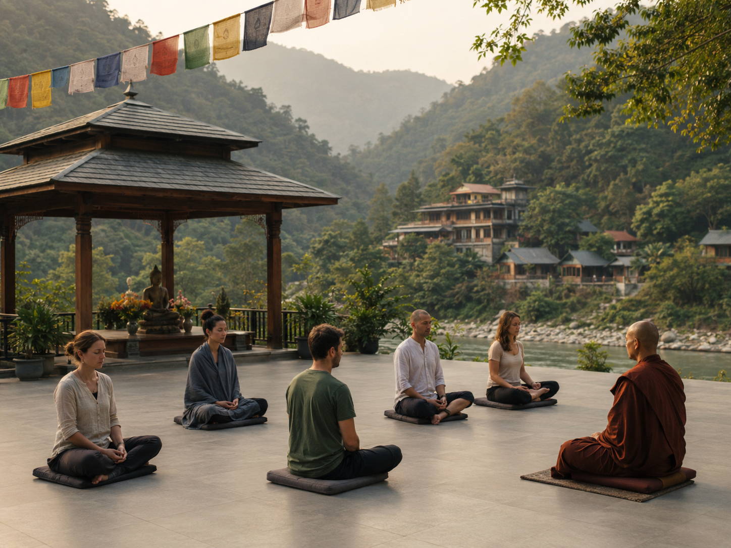 5 Days Buddhist Meditation Escape in Rishikesh, Uttarakhand, India