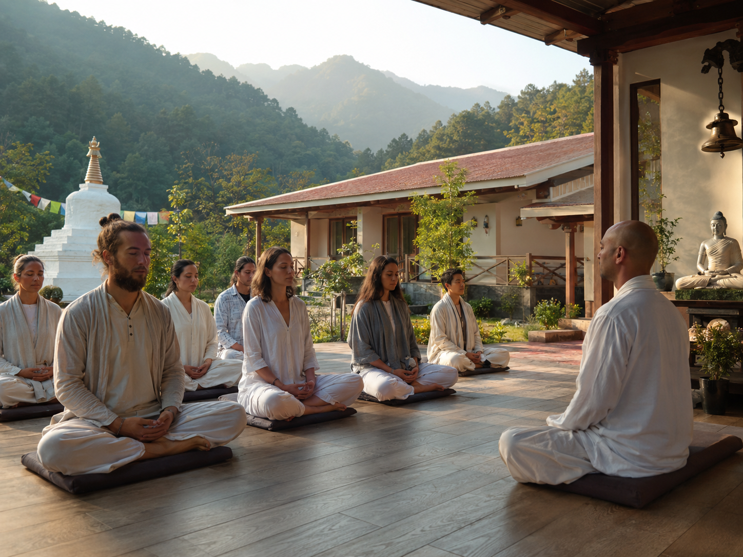 21 Days Buddhist Meditation Transformation Program in Rishikesh, Uttarakhand, India