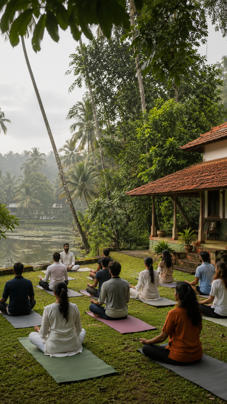 28 Days Complete Luxury Retreat Journey in Thiruvananthapuram, Keralam, India