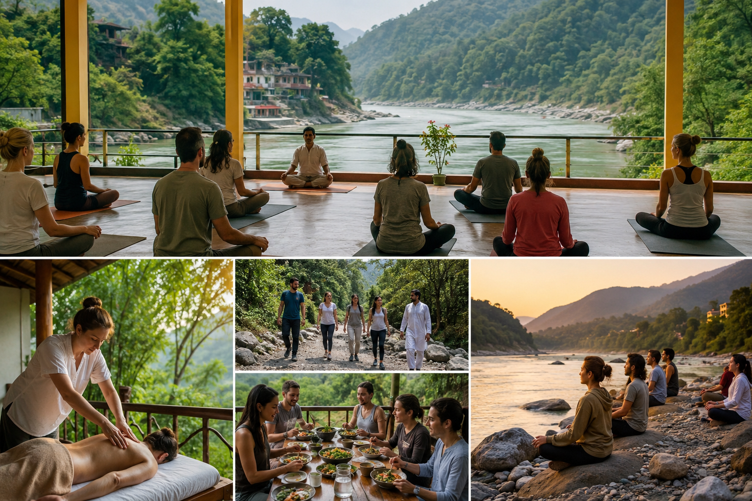 7 Days Pain Recovery Retreat Program in Rishikesh, Uttarakhand, India