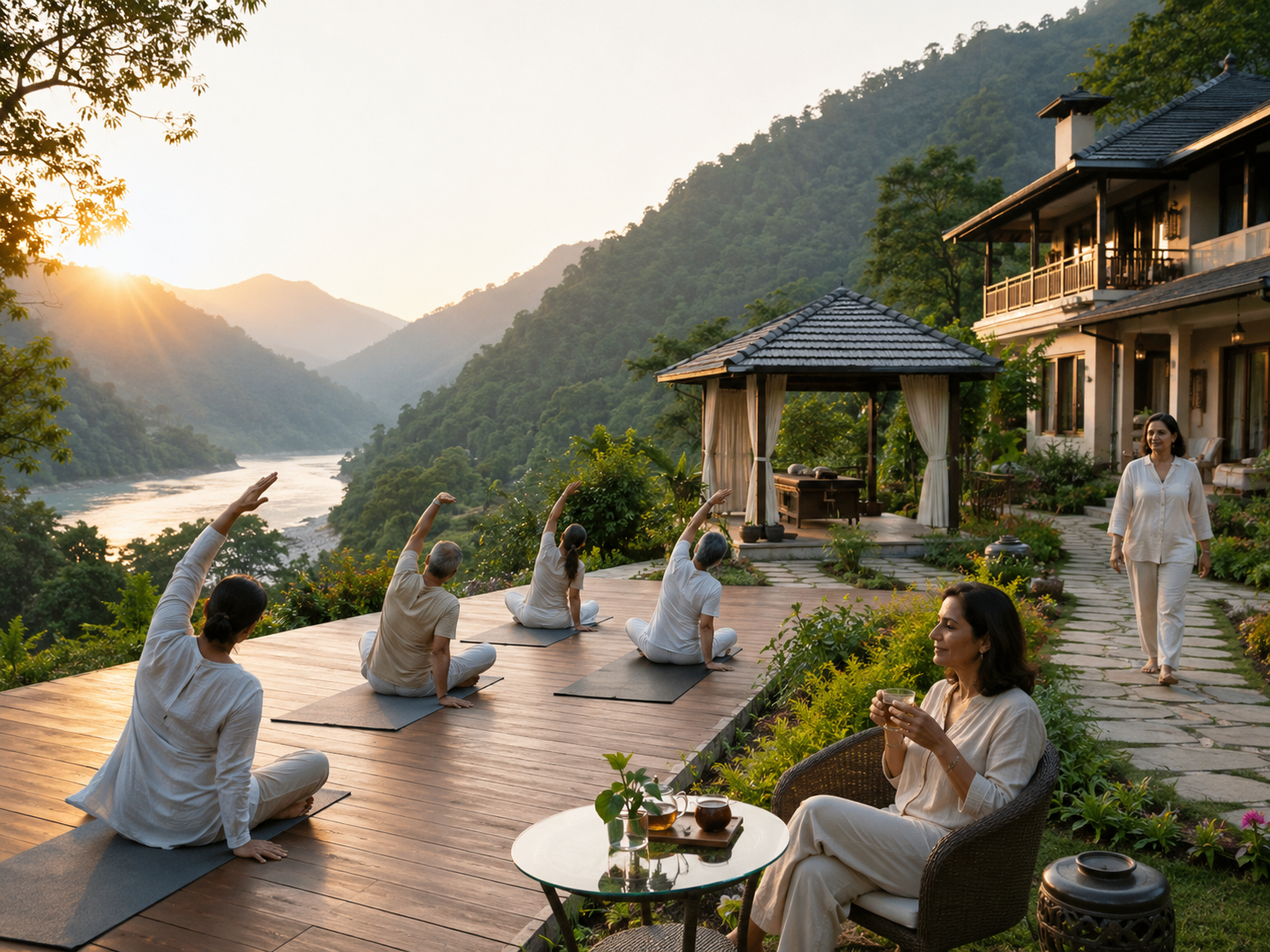28 Days Complete Anti Aging Retreat Journey in Rishikesh, Uttarakhand, India