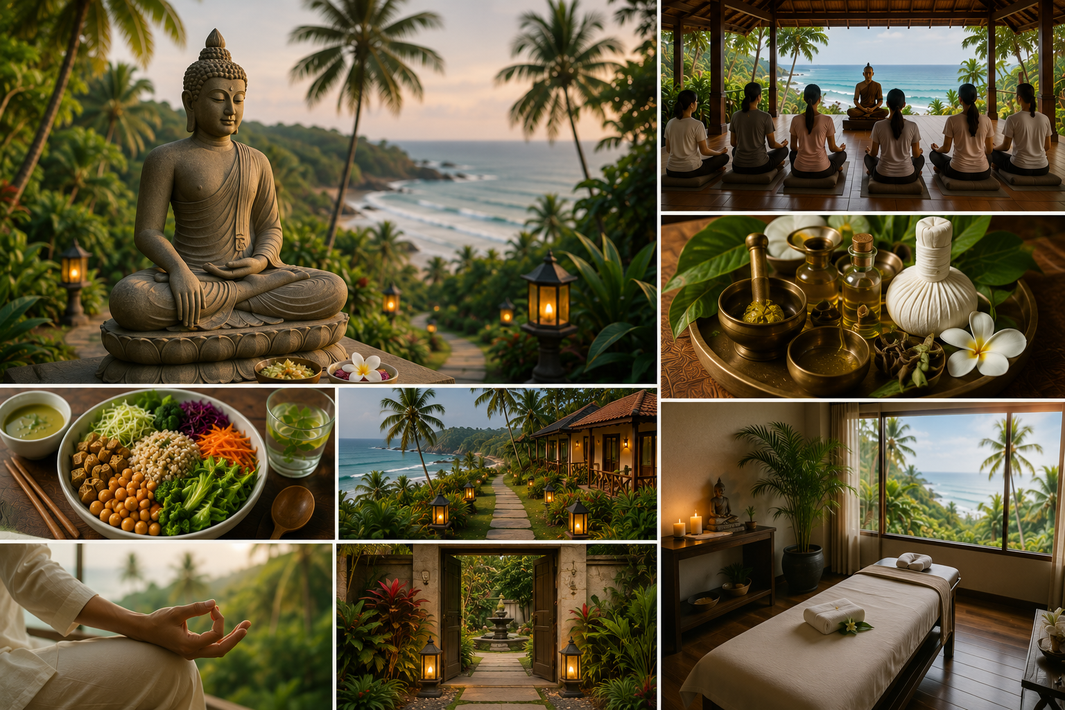 21 Days Buddhist Meditation Healing Program in Kovalam, Keralam, India