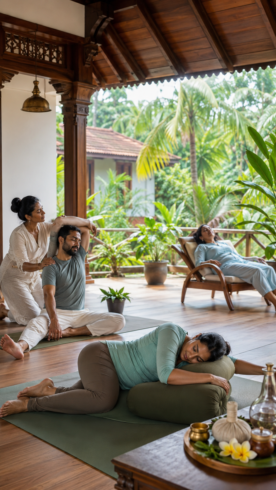 3 Days Pain Recovery Retreat Package in Thiruvananthapuram, Keralam, India