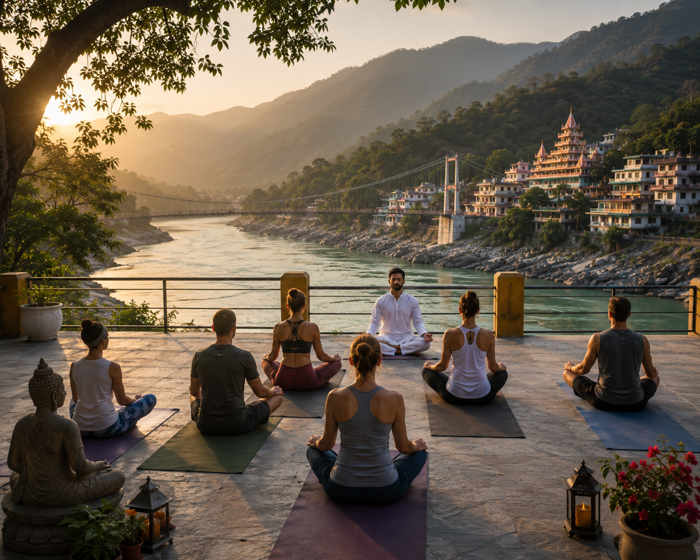 28 Days Complete Yoga Retreat Journey in Rishikesh, Uttarakhand, India
