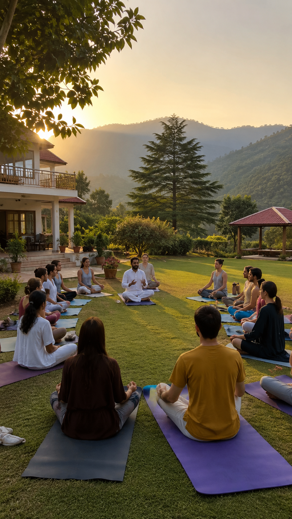 28 Days Complete Yoga Teacher Training Retreat Journey in Dehradun, Uttarakhand, India