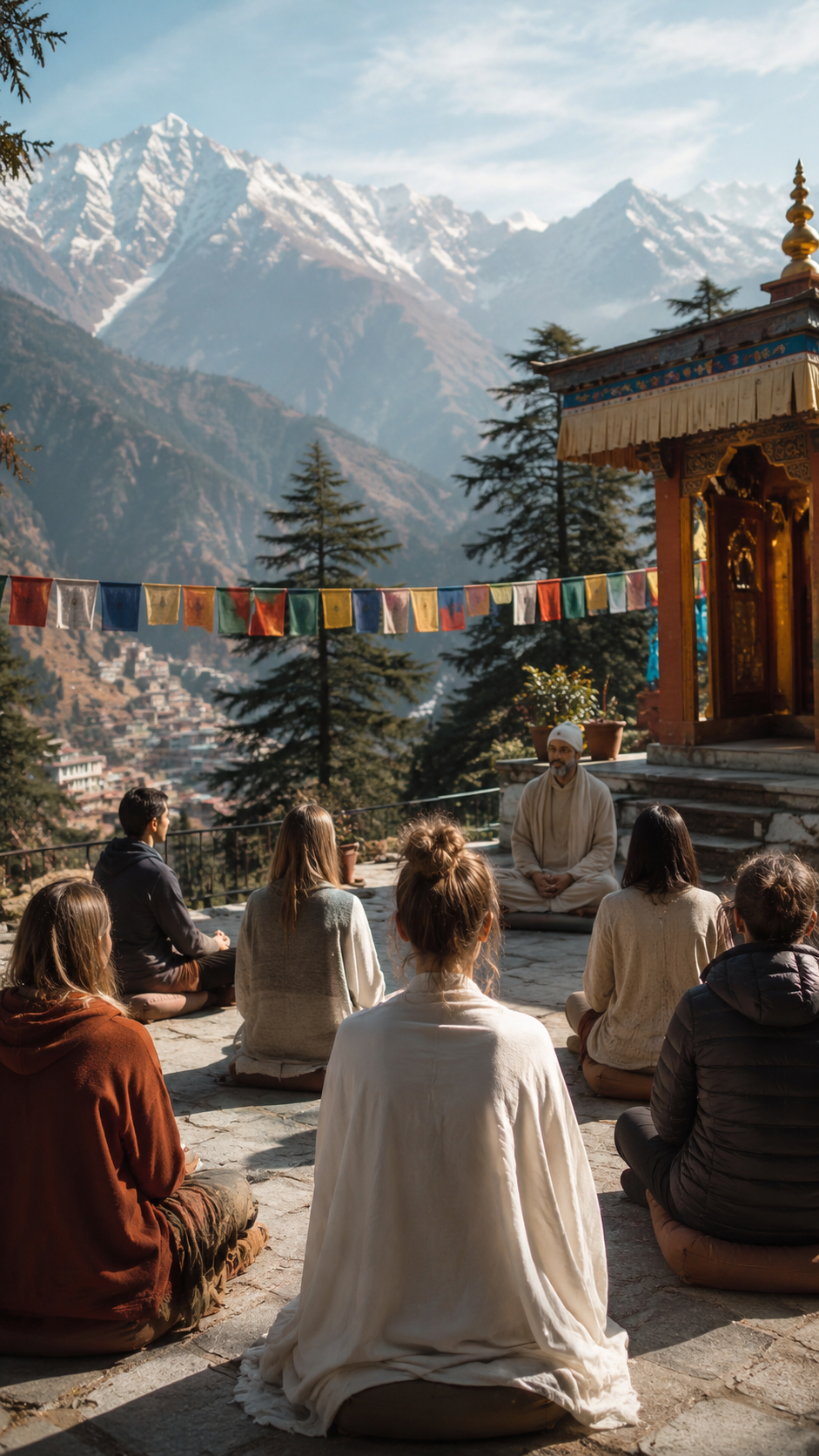 28 Days Complete Spiritual Retreat Journey in Dharmshala, Himachal Pradesh, India