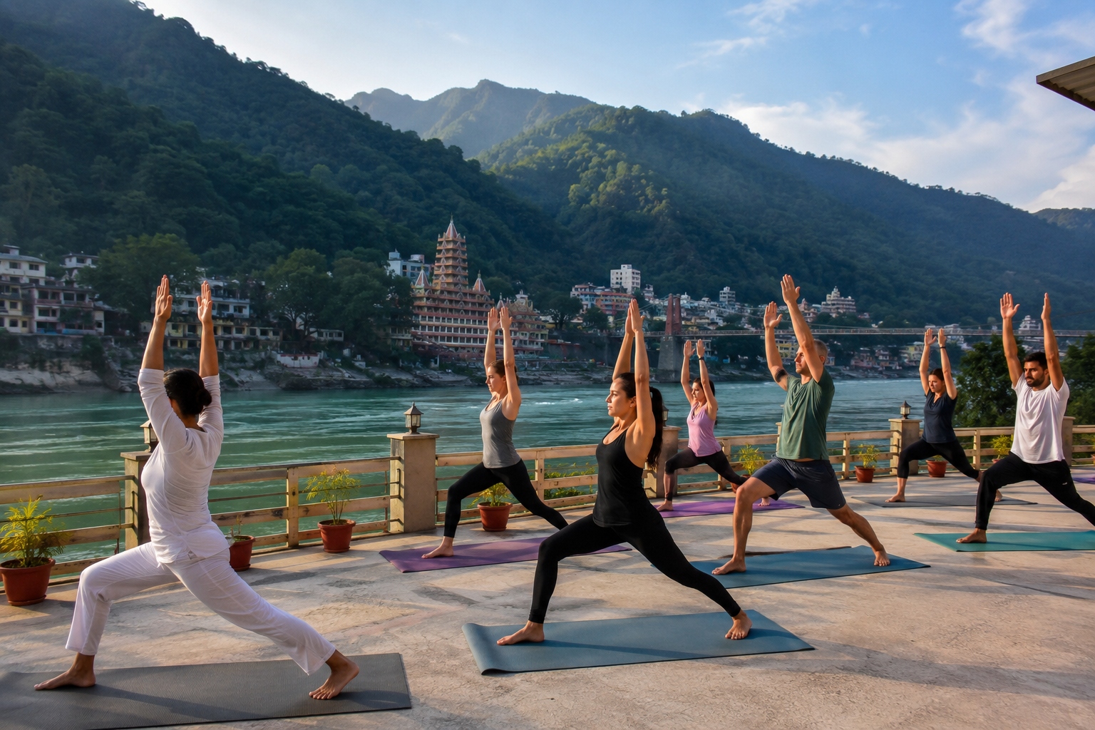 7 Days Fitness Retreat Program in Rishikesh, Uttarakhand, India