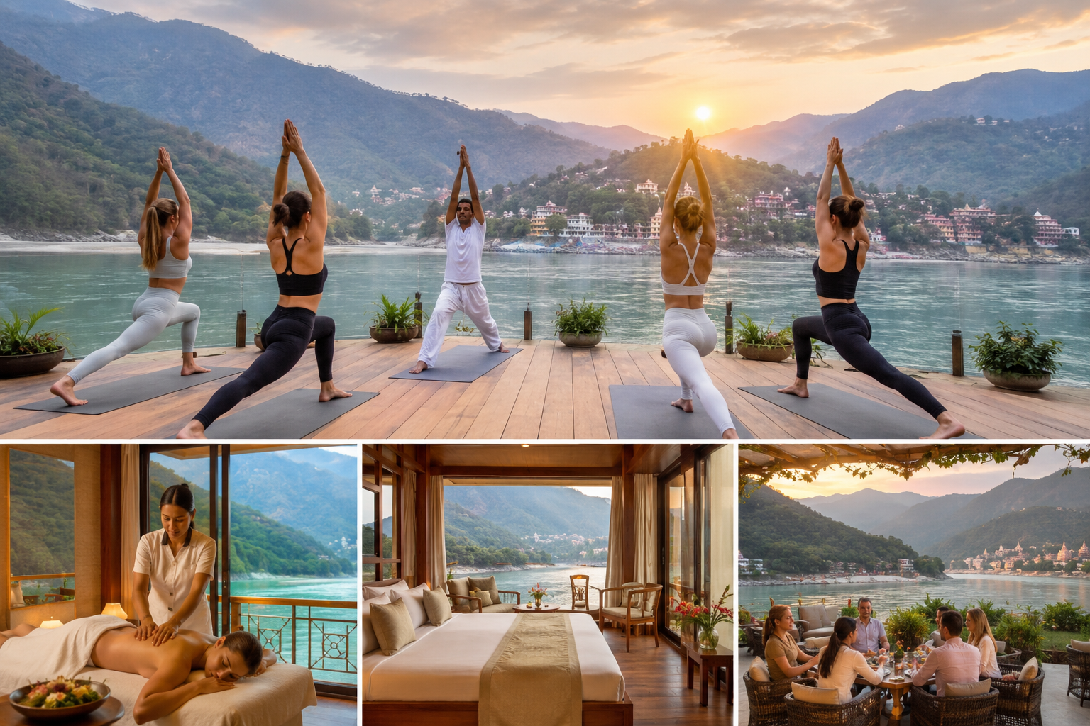 10 Days Luxury Yoga Wellness Package in Rishikesh, Uttarakhand, India