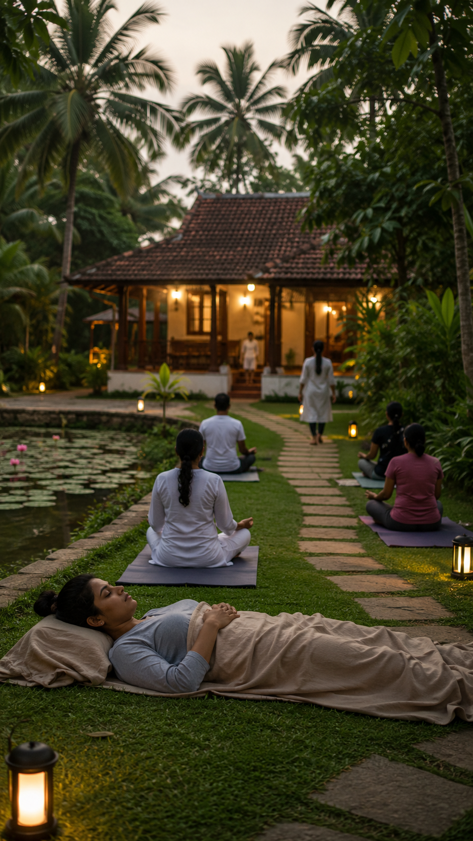 14 Days Holistic Wellness Retreat Experience in Thiruvananthapuram, Keralam, India