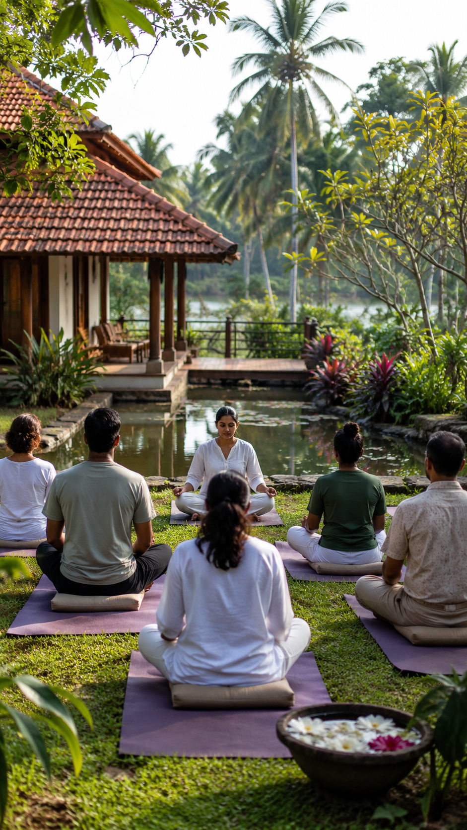 3 Days Stress Relief Retreat Package in Thiruvananthapuram, Keralam, India