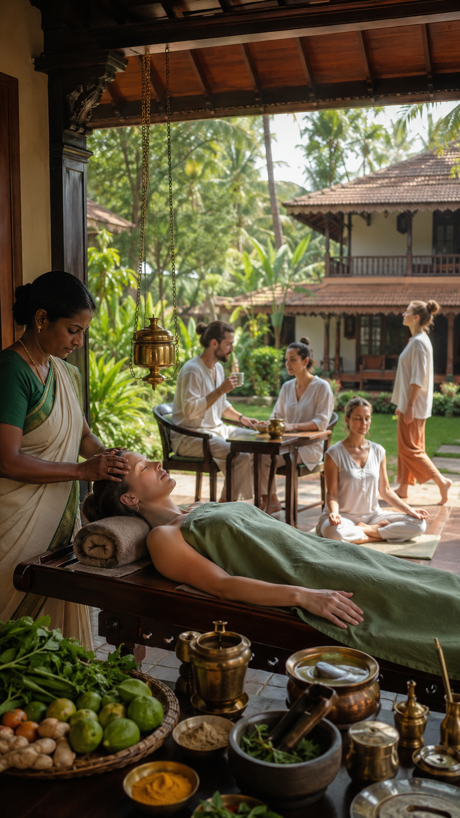28 Days Complete Ayurveda Body Detox Retreat Journey in Thiruvananthapuram, Keralam, India