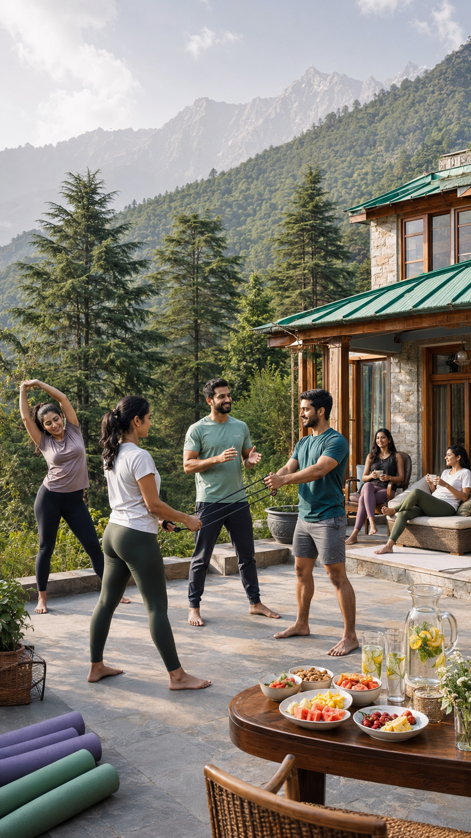3 Days Fitness Retreat Package in Dharmshala, Himachal Pradesh, India
