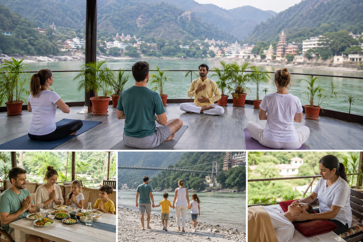 14 Days Couples & Family Wellness Retreat in Rishikesh, Uttarakhand, India