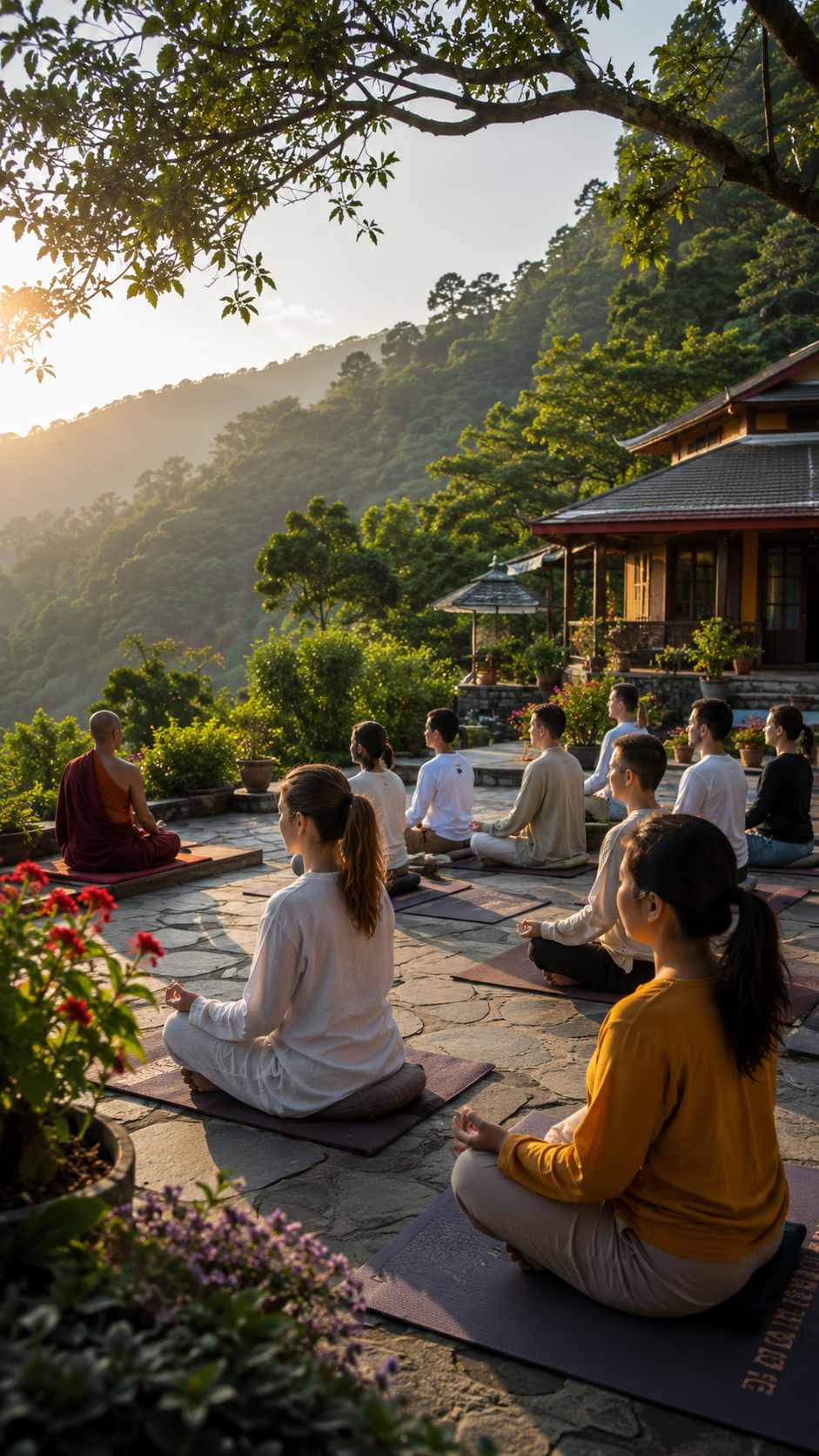 14 Days Buddhist Meditation Retreat Experience in Dehradun, Uttarakhand, India
