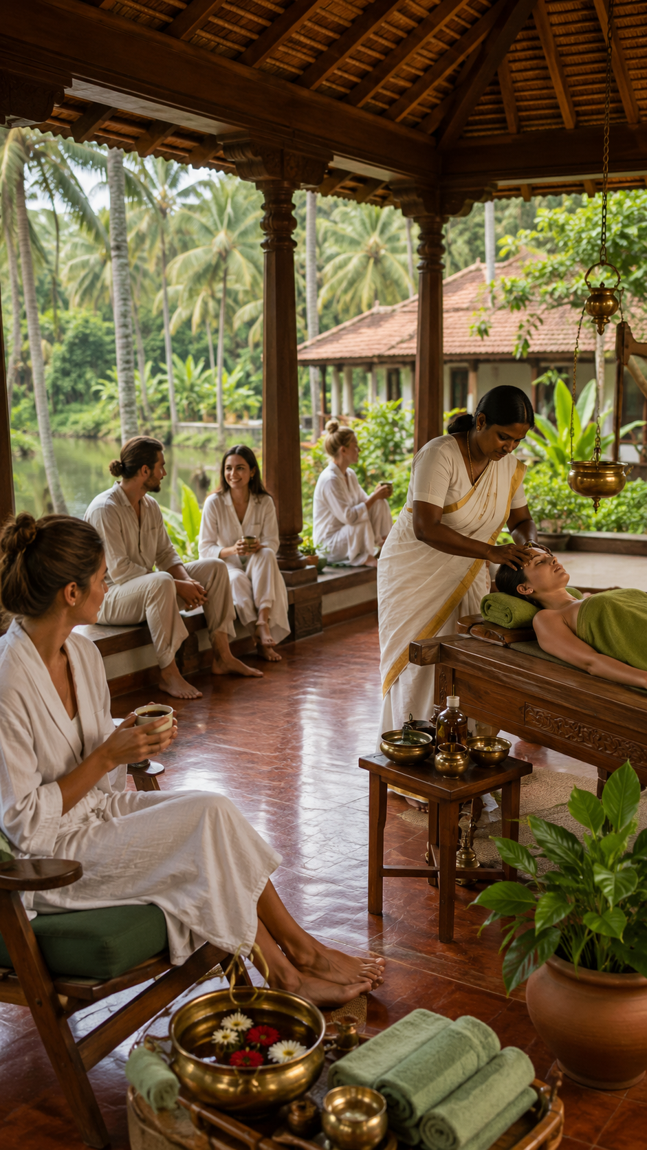 5 Days Ayurvedic Healing Retreat Escape in Thiruvananthapuram, Keralam, India