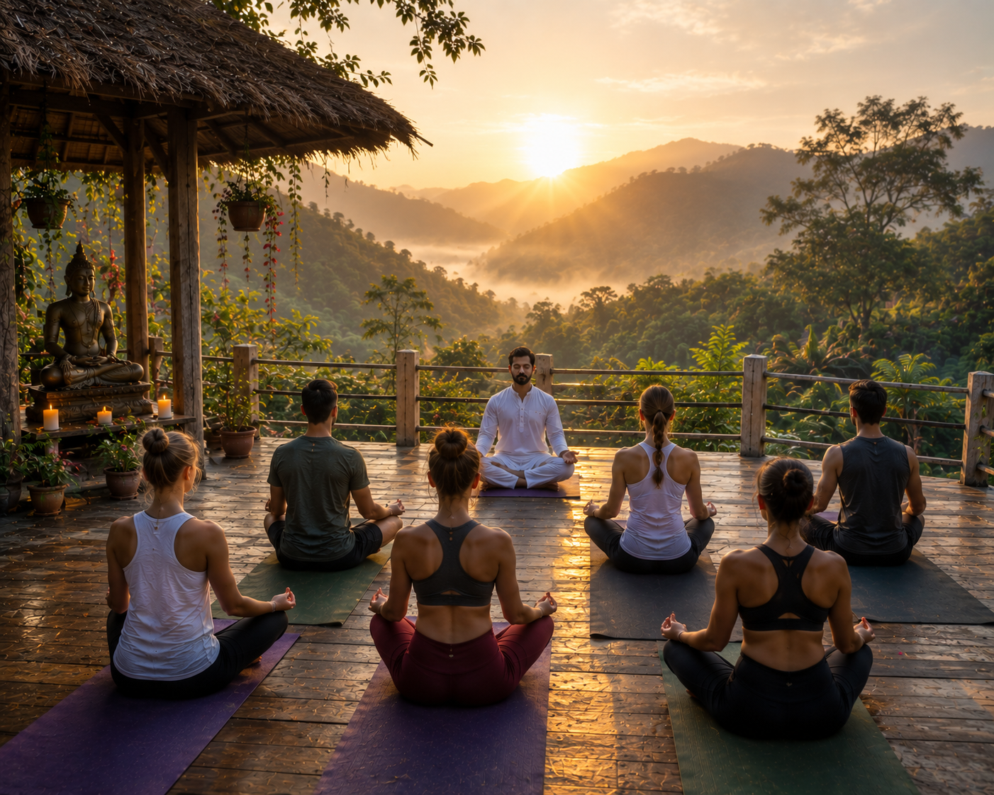 14 Days Deep Meditation Retreat in Rishikesh, Uttarakhand, India
