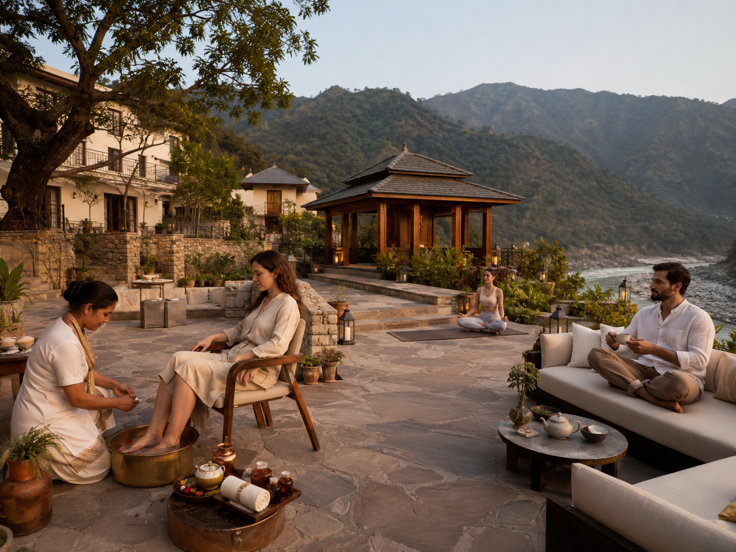 10 Days Luxury Healing Package in Rishikesh, Uttarakhand, India