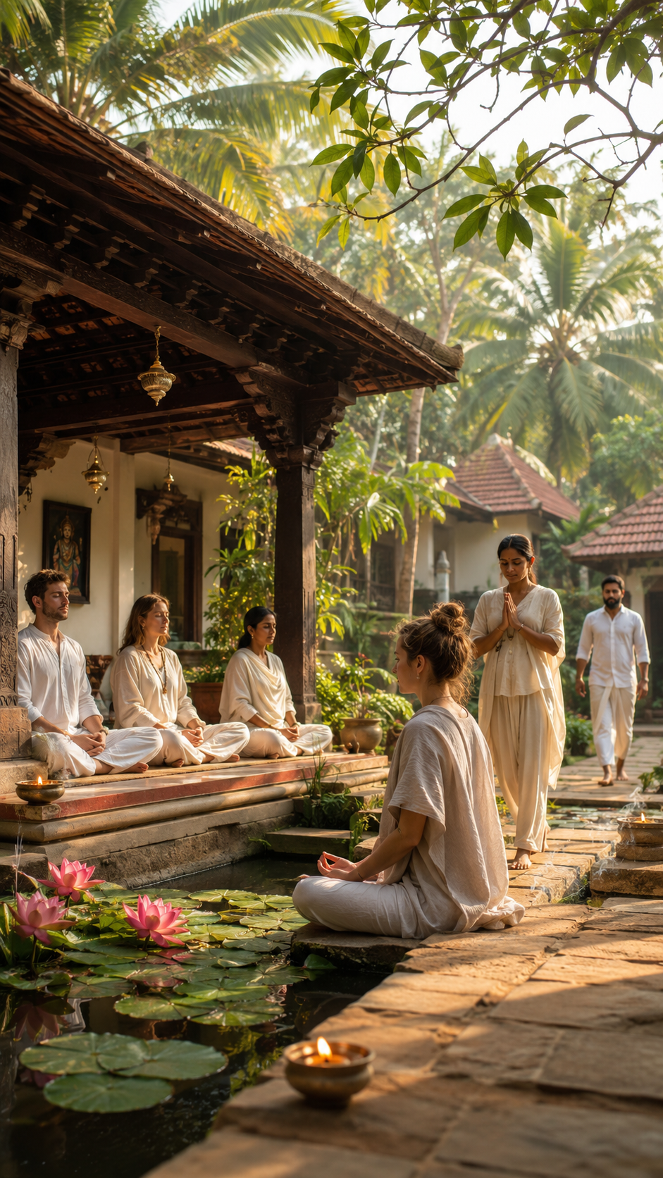 28 Days Complete Spiritual Retreat Journey in Thiruvananthapuram, Keralam, India