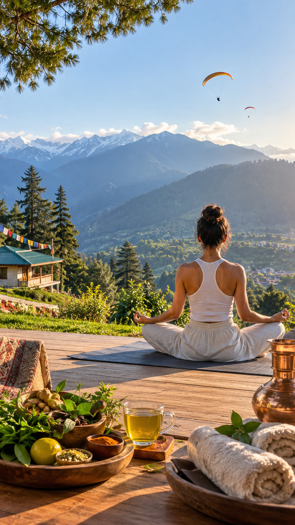 7 Day Intensive Yoga Teacher Foundation & Practice Program in Bir, Himachal Pradesh, India
