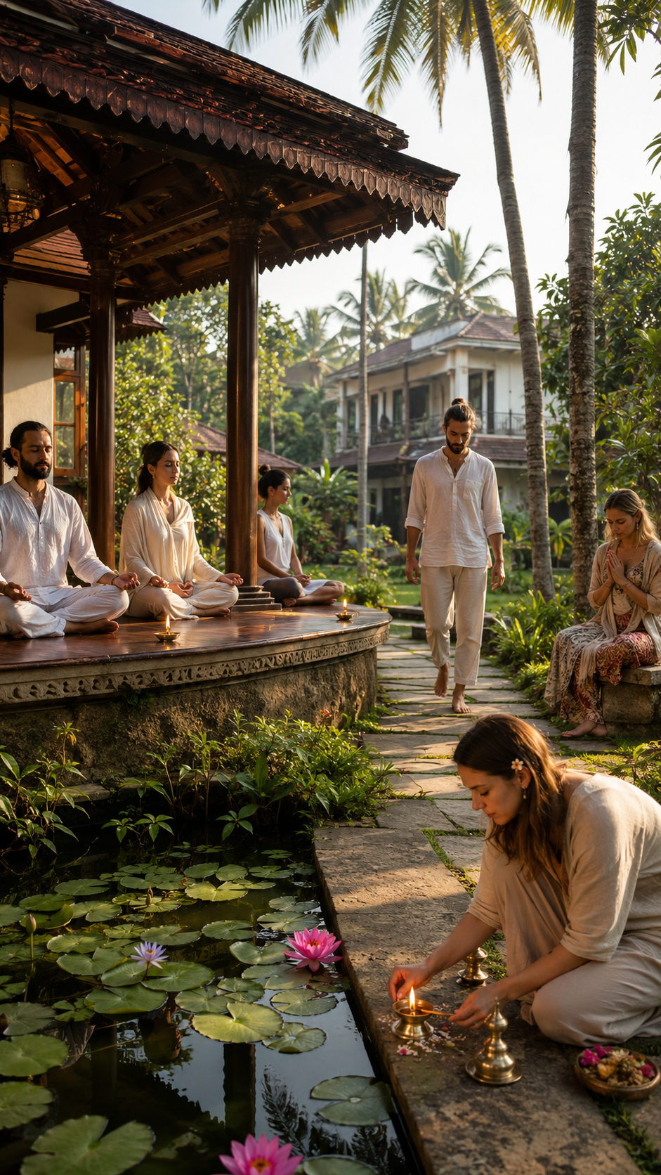 10 Days Spiritual Retreat Wellness Package in Thiruvananthapuram, Keralam, India