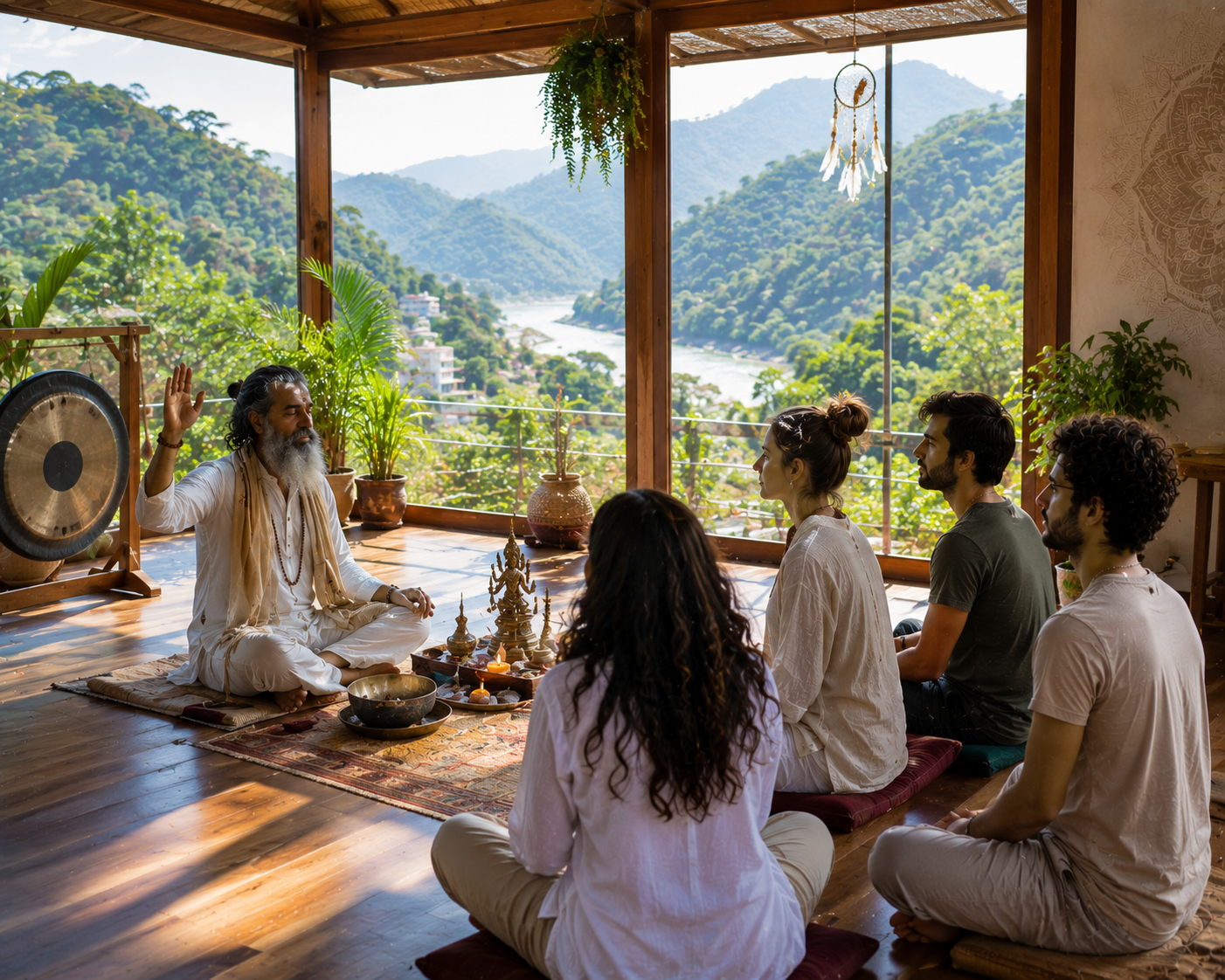 28 Days Complete Spiritual Retreat Experience in Rishikesh, Uttarakhand, India