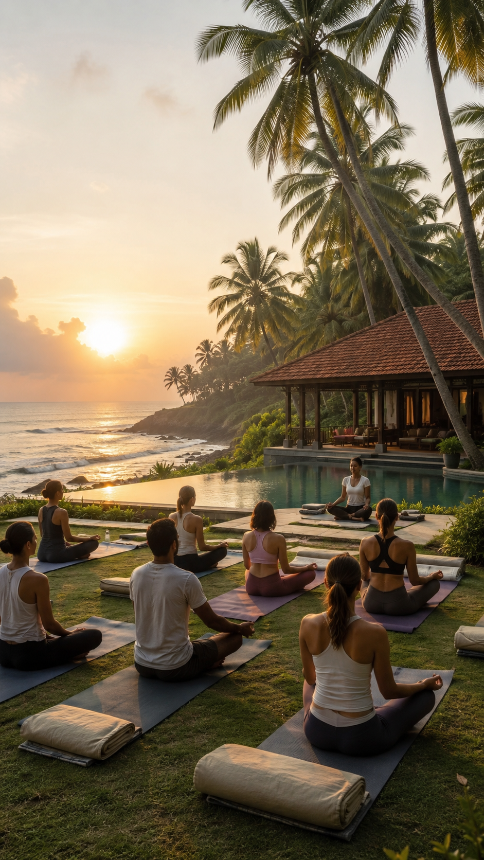 21 Days Luxury Yoga Retreat Transformation Program in Thiruvananthapuram, Keralam, India