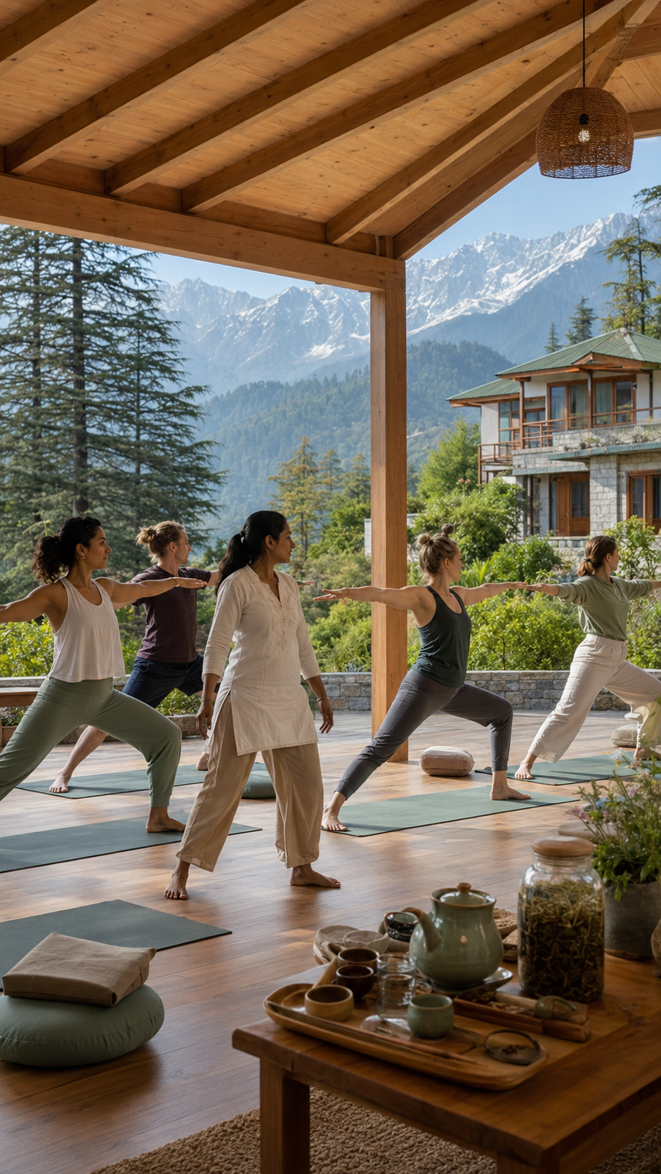 10 Days Yoga Retreat Wellness Package in Dharmshala, Himachal Pradesh, India