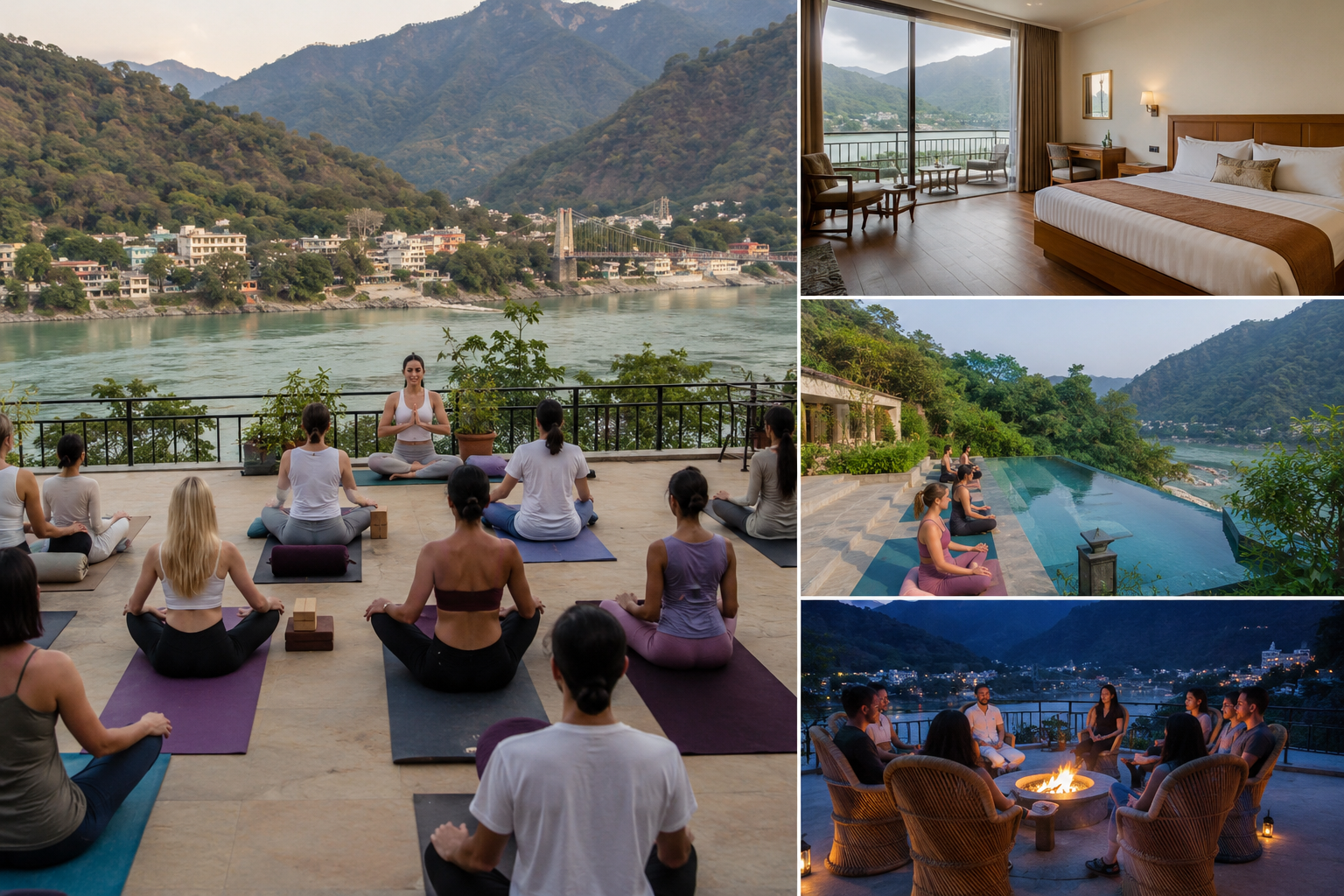3 Days Luxury Yoga Package in Rishikesh, Uttarakhand, India