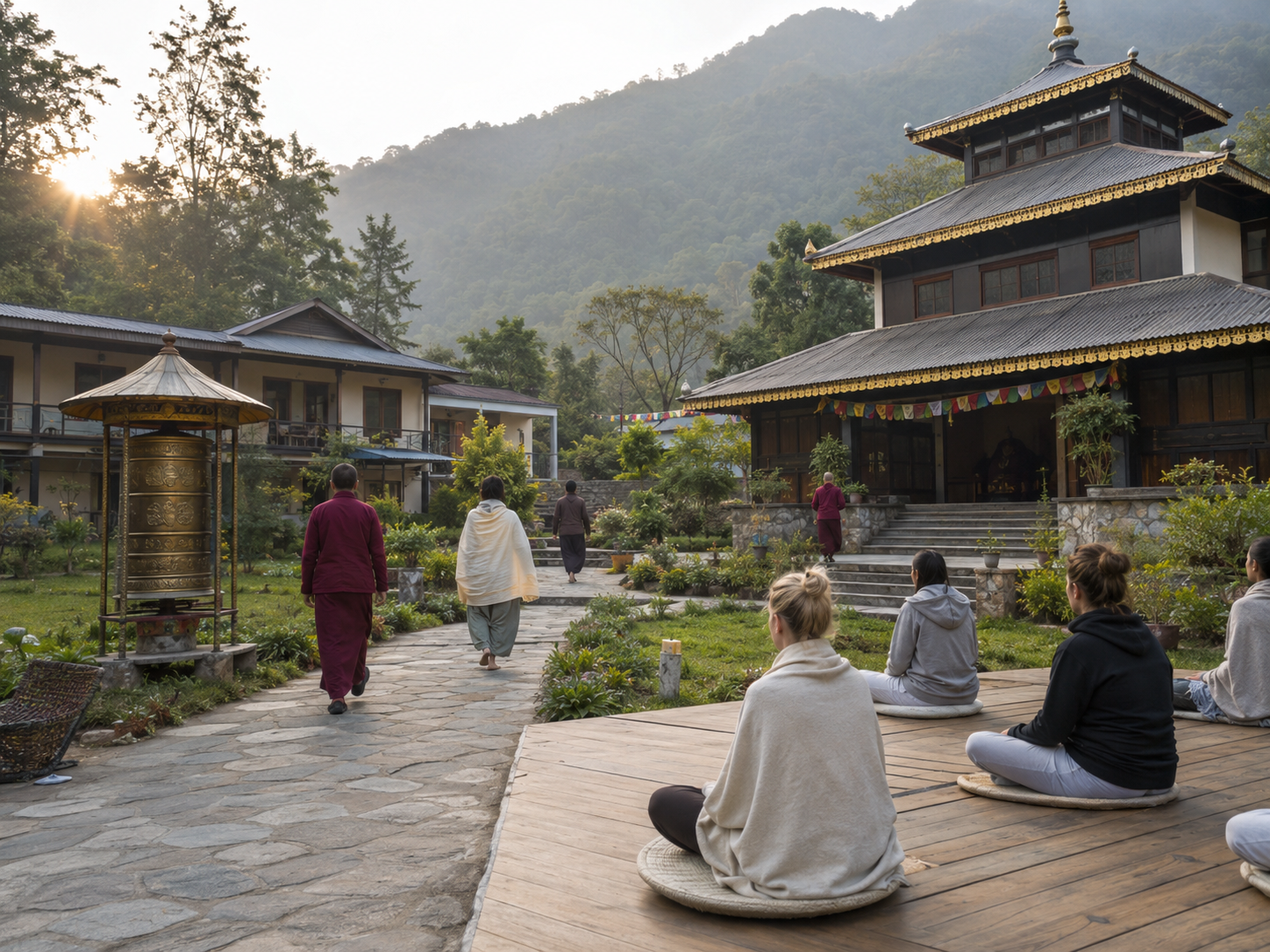 28 Days Complete Buddhist Meditation Journey in Rishikesh, Uttarakhand, India