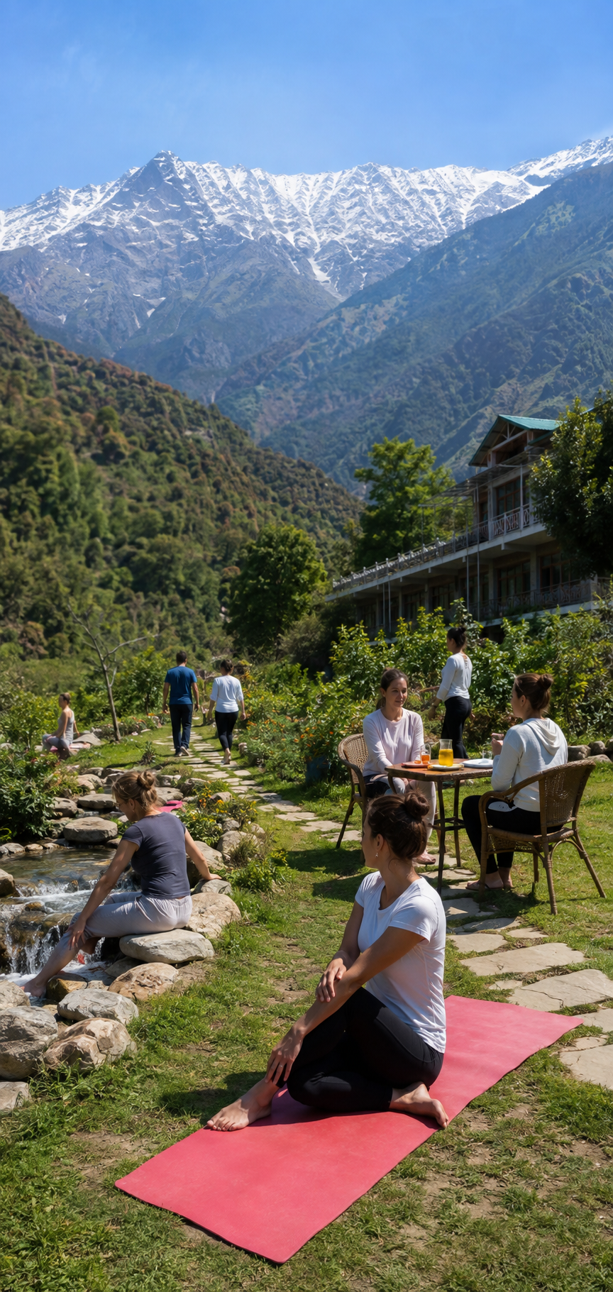28 Days Complete Naturopathy Retreat Journey in Dharmshala, Himachal Pradesh, India
